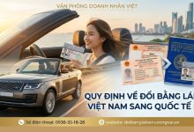 Quy định về đổi bằng lái xe Việt Nam sang quốc tế IAA
