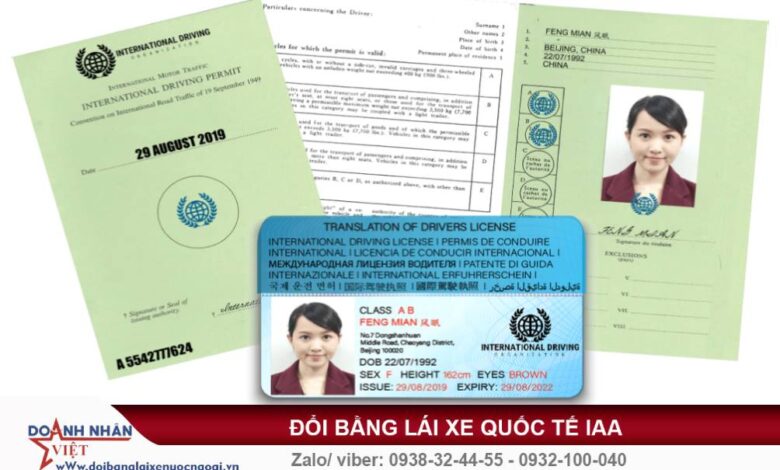 Quy trình đổi bằng lái xe quốc tế