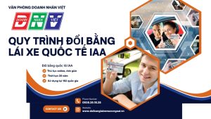 Quy trình đổi bằng lái xe quốc tế IAA