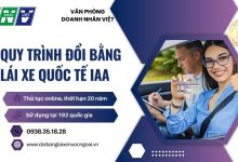 Quy trình đổi bằng lái xe quốc tế IAA