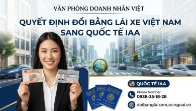 Quyết định đổi bằng lái xe Việt Nam sang quốc tế IAA