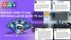 Review công ty IAA đổi bằng lái xe quốc tế IAA