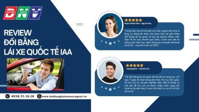 Review đổi bằng lái xe quốc tế IAA