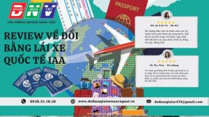 Review về đổi bằng lái xe quốc tế IAA