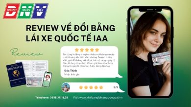 Review về đổi bằng lái xe quốc tế IAA
