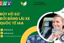 Rút hồ sơ đổi bằng lái xe quốc tế IAA