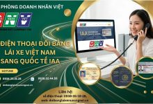 Số điện thoại đổi bằng lái xe Việt Nam sang quốc tế IAA