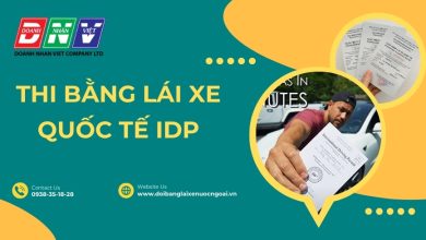 Thi bằng lái xe quốc tế IDP