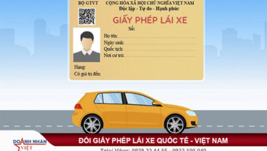 Thời gian nhận giấy phép lái xe