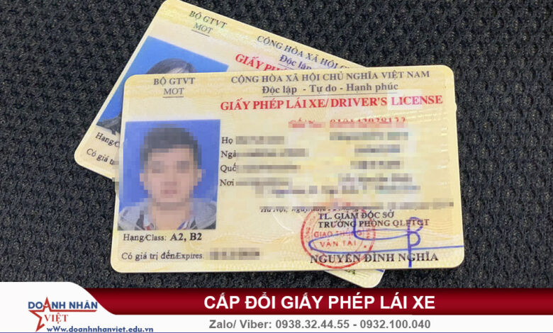 Thời hạn giấy phép lái xe