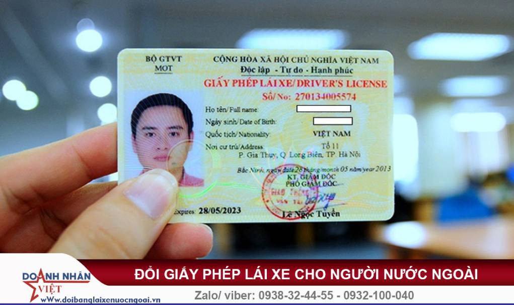 Thời hạn giấy phép lái xe cho người nước ngoài