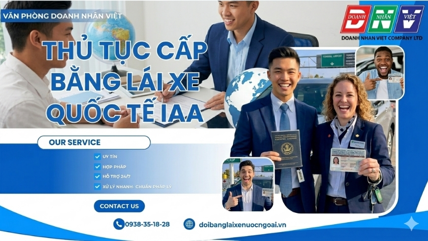Thủ tục cấp bằng lái xe quốc tế IAA