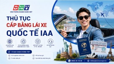Thủ tục cấp bằng lái xe quốc tế IAA