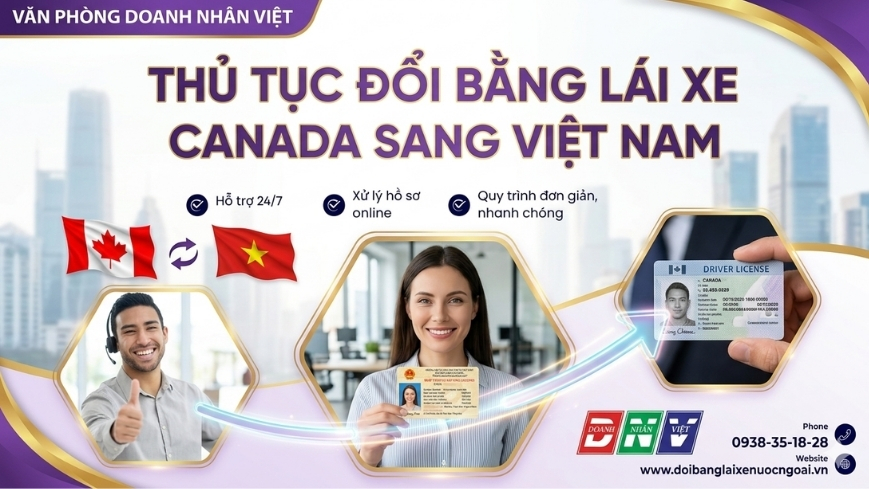 Thủ tục đổi bằng lái xe Canada sang Việt Nam