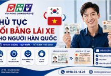 Thủ tục đổi bằng lái xe cho người Hàn Quốc