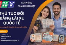 Thủ tục đổi bằng lái xe quốc tế