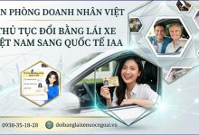 Thủ tục đổi bằng lái xe Việt Nam sang quốc tế IAA