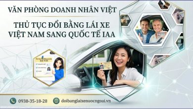 Thủ tục đổi bằng lái xe Việt Nam sang quốc tế IAA