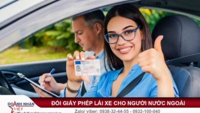 Thủ tục đổi giấy phép lái xe cho người nước ngoài