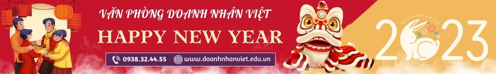 Trung tâm Doanh Nhân Việt chúc mừng năm mới 2023