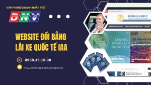 Website đổi bằng lái xe quốc tế IAA