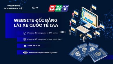 Website đổi bằng lái xe quốc tế IAA