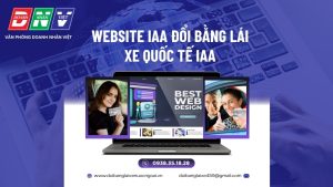 Website IAA đổi bằng lái xe quốc tế IAA