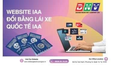 Website IAA đổi bằng lái xe quốc tế IAA
